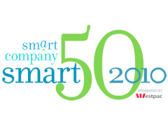 Smart Company 50 2010 Award