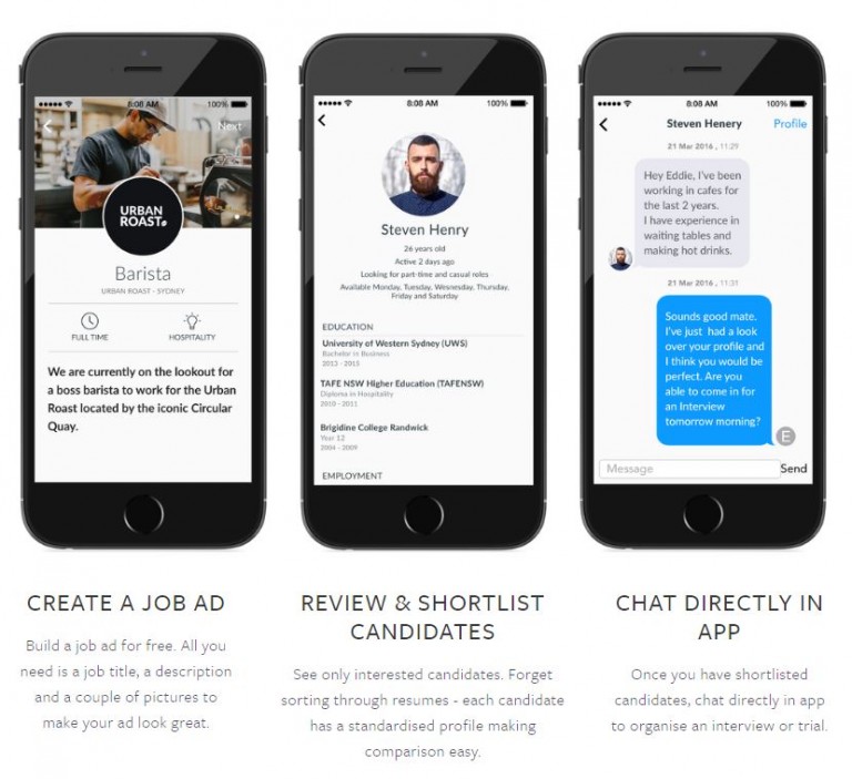 The 'Tinder For Jobs' App That Will Change The Way You Hire