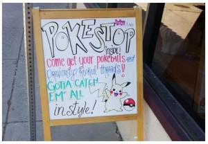 pokemon go clothing store